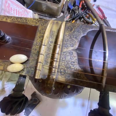 Heren Roy Vintage Rare Sitar, 75 yrs. Old Amazin sound, Ravi Shanker Style image 1