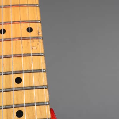 Kramer Vanguard USA 1982 Two Tone Trans Red Zebra image 9