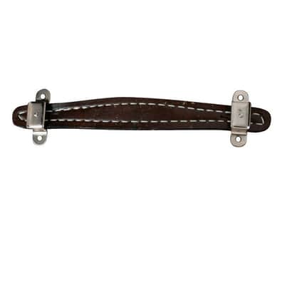 Fender Pure Vintage Stitched Leather Amplifier Handle, Brown, 2-Screw Mount image 3