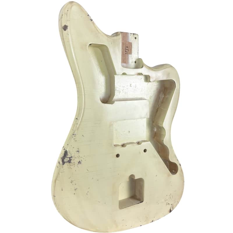 ギター MJT Jazzmaster Body Vintage Aged Nitro MJT Aged Relic Nitro Jazzmaster Body - Vintage White | Reverb