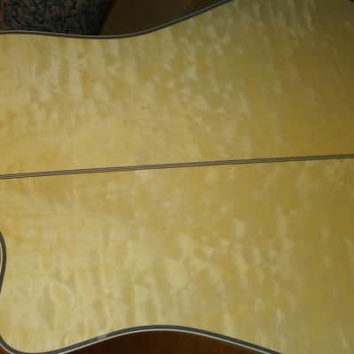 Washburn D34SCE 2006 Blonde/maple image 5
