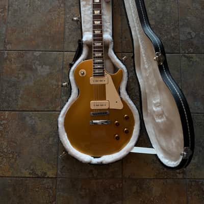 Gibson Les Paul Traditional Pro Split-Coil P-90 Electric Guitar Gold Top w/Case image 21
