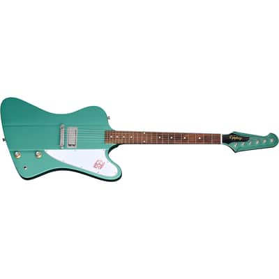 Epiphone 1963 Firebird I Electric Guitar Inverness Green w case image 2