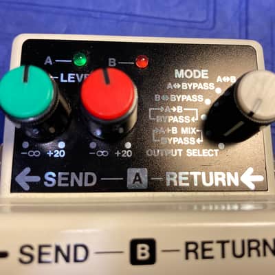 Boss LS-2 Line Selector (Silver Label) 1991 - Present - White image 3