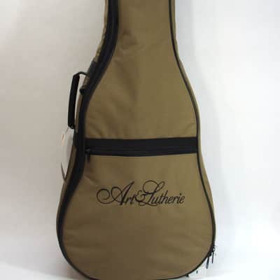 BEAUTIFUL ART & LUTHERIE ACOUSTIC PARLOR GUITAR AMI ALMOND 023097000364 GODIN image 14
