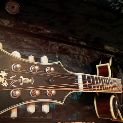 Bourgeois Guitars M5-F-BT, Bourgeois M5-F black top f- style mandolin- aged tone Adirondack/ European maple. 2025 - High gloss finish. Bourgeois M5-F black top f- style mandolin- aged tone Adirondack/ European maple. Mint condition. image 13