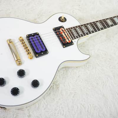 Greco EGC Custom White 1990 MIJ w/ DiMarzio X2N Pickups & Case image 4