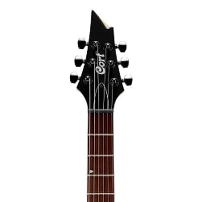 Cort KX Series KX300OPRB, Mahogany Body w/ Spalted Maple Top, EMG, Open Pore Raw Burst Finish image 13