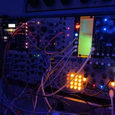 Lutz Media 4mm wide Eurorack Modular Plexi “Light” Panel / Voltage LED Display image 5
