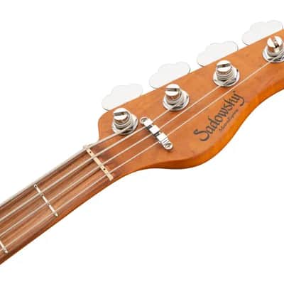Sadowsky MetroExpress 21-Fret Vintage J/J Bass, Morado Fingerboard, 4-String - Solid Candy Apple Red Metallic High Polish image 7