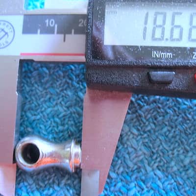 Eyelet Drum Lug Single-Tension T Rod Guide - Vintage (USED) image 4