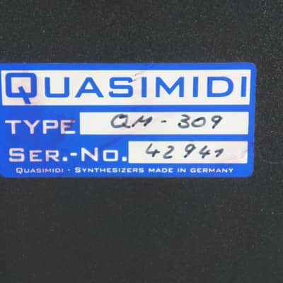 [SALE Ends June 12] Quasimidi Rave-O-Lution 309 Synthesizer Drum Machine Sequencer w/ 100-240V PSU image 9