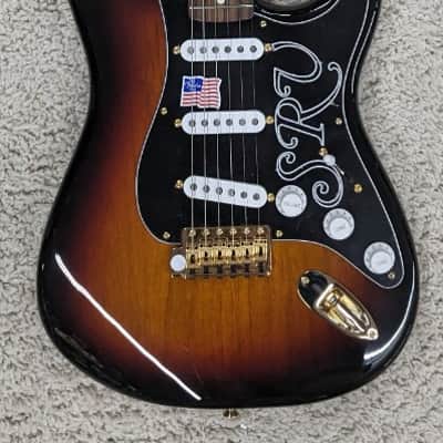 Fender USA Stevie Ray Vaughan Signature Stratocaster, Sunburst Guitar with Case image 1