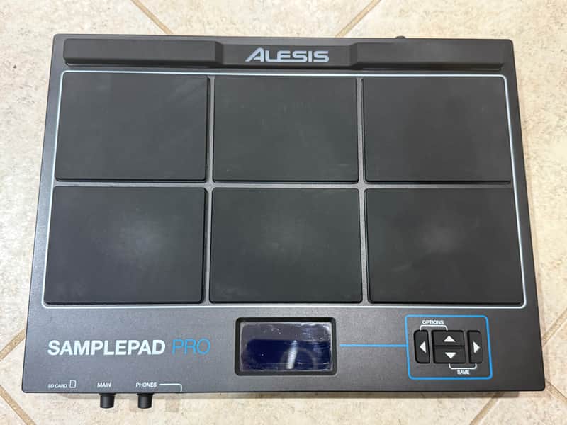 Alesis SamplePad Pro 8-Pad Percussion and Sample-Triggering Instrument 2010s Black image 1