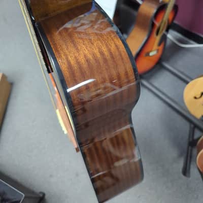 Fender CC60S Concert Acoustic Guitar - Red burst image 6