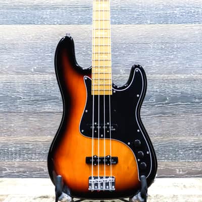 Markbass MB GV 4 Gloxy 3-Tone Sunburst CR MP Passive 4-String Electric Bass w/Bag image 1