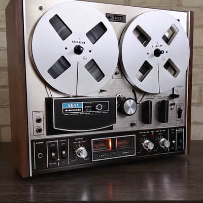 AKAI 4400D 1973 - 197✅Serviced 💥Warranty Rare Vintage Tape Recorder + 2 Reels image 2