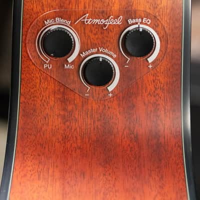 Yamaha FSX3 Red Label Acoustic/Electric Guitar - Vintage Natural with Gig Bag image 10