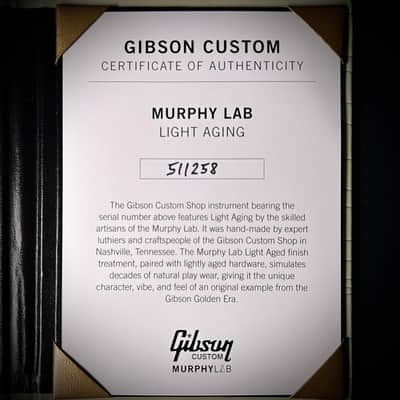 Gibson Custom 1968 Les Paul Custom | Murphy Lab Light Aged image 12
