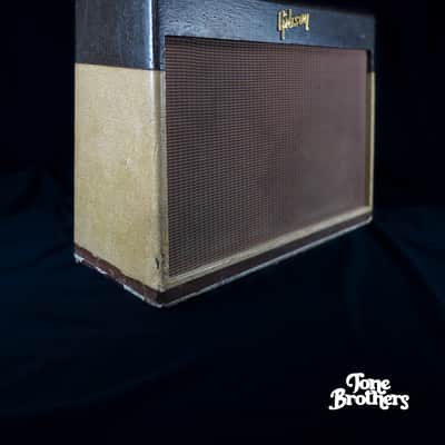 RARE! 1957 Gibson GA-55V Twin Amp (Two-Tone) image 2