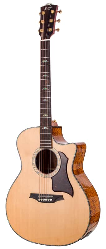 Bromo BAN 2CE Solid Top Grand Auditorium Cutaway Guitar image 1