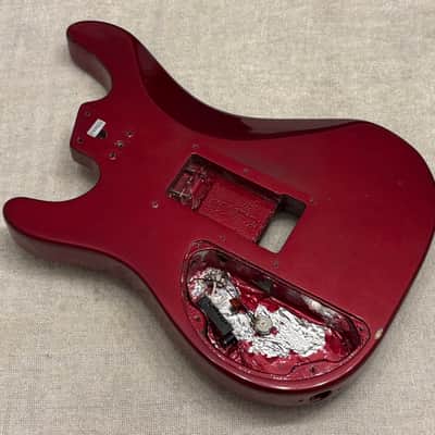 1994 USA Peavey Tracer LT Superstrat HSS Metallic Red + EMG 85 Pickup Project image 23