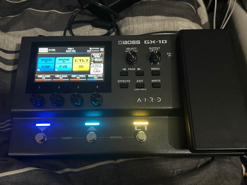 Boss GX-10 Guitar Effects Processor 2024 - Present - Black image 1