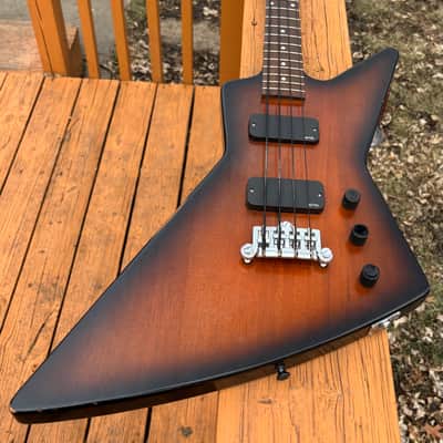 2012 Gibson Explorer Bass - Tobacco Sunburst w/ hard case image 1