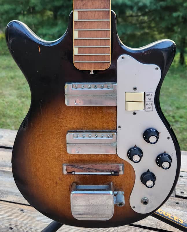 RARE! Teisco MJ-2L Sunburst StarWay 1960s Japan image 1