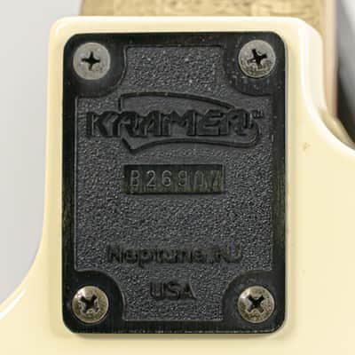 Late ‘80s Kramer Focus F-6000 Vintage White ESP-Made w/ Floyd Rose, Gigbag image 20
