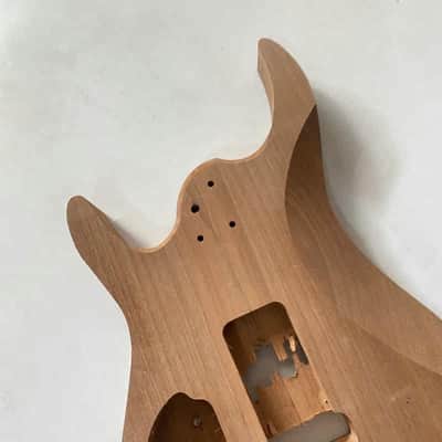 HH Mahogany Wood Guitar DIY Project Body image 2