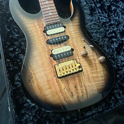 Suhr Modern Spalt Maple Black Burst DEVASTATING image 2
