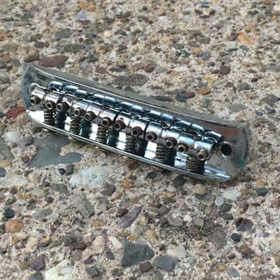 Vintage Fender Reissue Offset Bridge Aged Jaguar Mustang Jazzmaster Guitar Relic! image 1