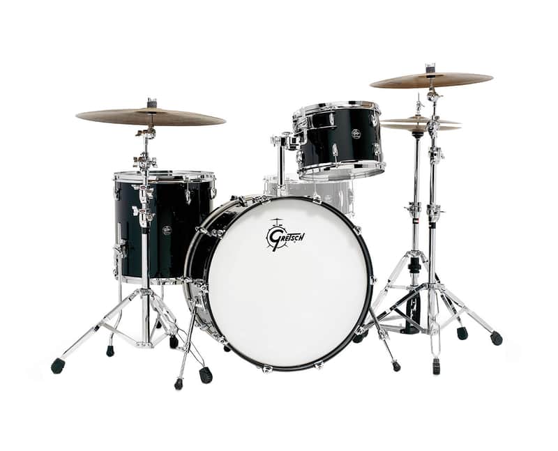 Gretsch Renown 3-pc Drum Set (24/13/16) - Piano Black image 1