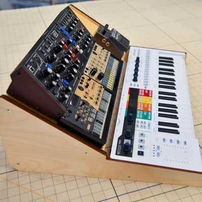 ImpossibleShape Keystep Pro Rack - wooden stand for Arturia Keystep Pro, synthesizers & effects 2020 image 2