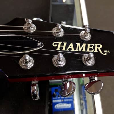 Hamer USA 25th Anniversary Artist Mahogany - Transparent Cherry image 6