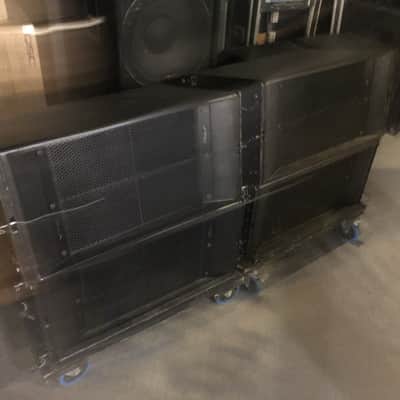 4 VTC Pro Audio EL210T Dual 10" Synergy Horn Touring Line Array Enclosures w/ Processor image 2