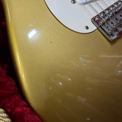 Fender American Vintage '57 Stratocaster 1998 - 1999 - Aztec Gold image 2