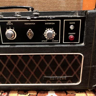 Vintage 1960s Vox Supreme 200w Solid State Amplifier Head image 2