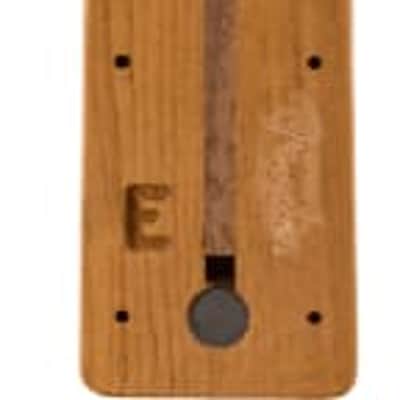 Fender Satin Roasted Maple Telecaster Neck, 22 Jumbo Frets, 12", Maple, Flat Oval Shape image 3