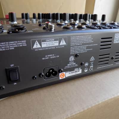 Allen & Heath ZEDi-10 Compact 10-Input Hybrid Mixer/USB Interface 2015 - Present - Black image 3