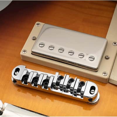 51.5mm Guitar Locking Roller Bridge Tune-O-Matic Bridge for Epiphone Les Paul SG Style Electric Guitar,Chrome image 6