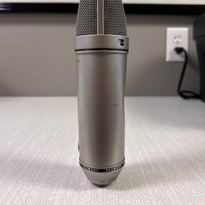 Neumann U 87 Large Diaphragm Multipattern Condenser Microphone 1967 - 1985 - Nickel image 4