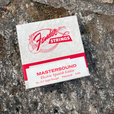 1950’s 1960’s Fender Electric Guitar Flatwound Strings Vintage Rare Collector Stratocaster Pre CBS Telecaster Jazzmaster Jaguar image 4