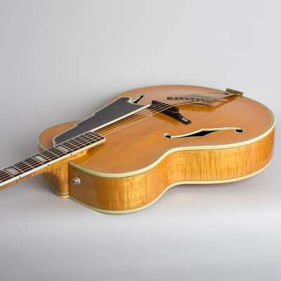 D'Angelico  Excel Arch Top Acoustic Guitar (1948), ser. #1786, original brown hard shell case. image 7