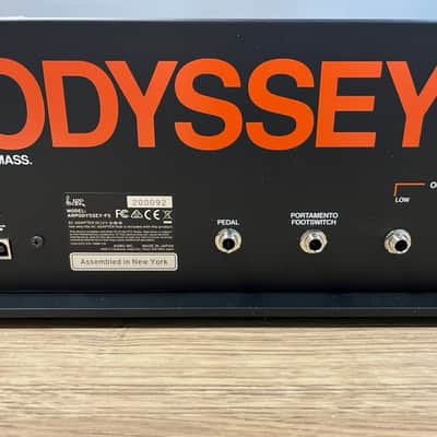Korg ARP Odyssey FS Rev3 37-Key Duophonic Analog Synthesizer 2017 - Present - Black/Orange image 3