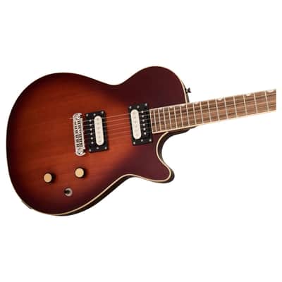 Gretsch Streamliner Jet Electric Guitar - Laurel Fingerboard - Duo-Tone Burst image 5