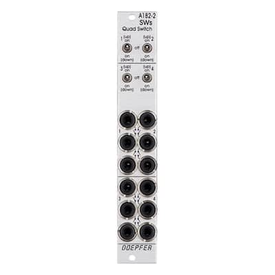 Doepfer A-182-2 Quad Switches Eurorack Module (Slim) image 2