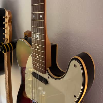 Hohner Professional Te Custom 80s - sunburst Telecaster EMG image 6