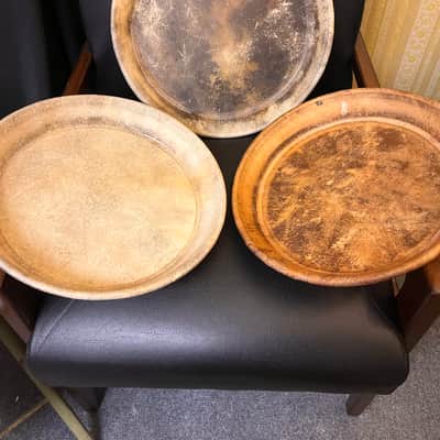 3 Custom Pre-Mounted Steer Conga Heads 2020's - Steer - Full set image 2